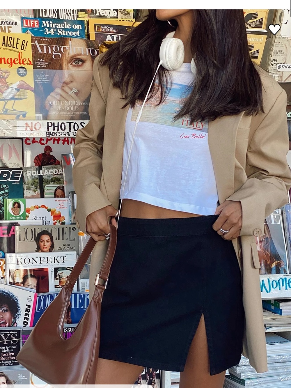 Lioness Lola Black Mini Skirt